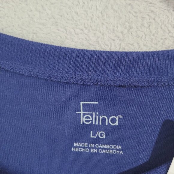NEW Felina Womens Relaxed Fit Long Sleeve Top Lightweight Stretchy L// 25CT - Picture 4 of 7
